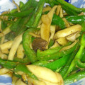 こけよ's cooksnap of when they made ピーマンとエリンギの炒め物.