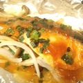 まいむ～'s cooksnap of when they made 鮭ときのこのホイル焼き　辛味噌バター味.