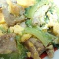 Ayaca82's cooksnap of when they made 我が家のゴーヤチャンプル☆.