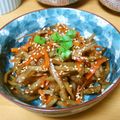 cafe-cafe's cooksnap of when they made きんぴらごぼう.