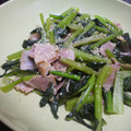 ｔａｋａｎｅ's cooksnap of when they made 小松菜とちくわのチーズ炒め.