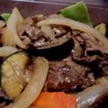 いけっこー's cooksnap of when they made なすピーマン牛肉のみそ炒め☆.