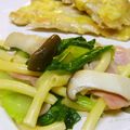 なななな♡MaMa's cooksnap of when they made めんつゆ１つで☆ベーコンほうれん草炒め.
