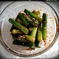 masabagel's cooksnap of when they made ✿にんにくの芽のごま和え✿.