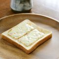 kikikko's cooksnap of when they made 和風*チーズおかかトースト.