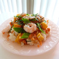 Fire-King's cooksnap of when they made 鮭ちらし寿司.