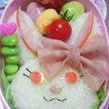 まなちん＆ヒロぽん's cooksnap of when they made ジュエルペット簡単ルビー★女の子ｷｬﾗ弁.