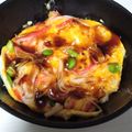 っっぱ's cooksnap of when they made ふわとろっ【かに玉あんかけ丼】.