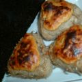 monemaruku's cooksnap of when they made にんにくネギマヨ味噌　焼きおにぎり.
