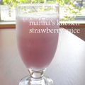 manna＊'s cooksnap of when they made ღ Fresh!ストロベリー・オレღ.