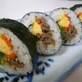 Licosama's cooksnap of when they made ◎キンパ◎韓国風海苔巻き◎.
