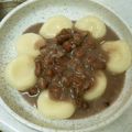 Elly’s's cooksnap of when they made あっさりヘルシー豆腐白玉デザート.