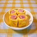まりみぃ's cooksnap of when they made お弁当に かわいい卵焼き.
