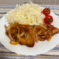 mo☆96's cooksnap of when they made 豚のしょうが焼き.