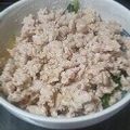 saccn's cooksnap of when they made カブとほうれん草のそぼろトロトロあんかけ.