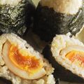 れいか☆☆☆'s cooksnap of when they made 巷で人気！半熟煮卵おにぎり.