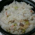 teruasa's cooksnap of when they made 鶏がらスープでおいしい！たけのこごはん.