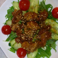 akanemaman's cooksnap of when they made 夏はさっぱりお酢のしょうが焼き♪.