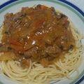 lovemili♪'s cooksnap of when they made 煮込み牛のトマトパスタ.