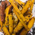 そあそら's cooksnap of when they made 揚げないdeカリカリ簡単ホクウマ大学いも.
