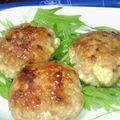 よっぺよっぺ's cooksnap of when they made 簡単☆鶏挽肉と豆腐のうまうまつくね.