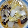cyobindish's cooksnap of when they made あさりとろみラーメン.