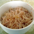 いくぴん's cooksnap of when they made たらことしらたきの炒め物.