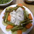 hrm1206str's cooksnap of when they made ダイエット中でも！鶏胸肉の蒸し料理.