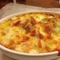 えみこぐま's cooksnap of when they made チキンとシーフードのマカロニグラタン.