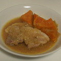 PEANUTS_935's cooksnap of when they made かぼちゃと豚肉の中華風煮込み.