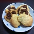 しゅんさく's cooksnap of when they made 簡単、おいしい！黒糖のチョコスコーン.