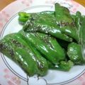 ♪♪ちょこ♪♪'s cooksnap of when they made すぐできる１品！ピーマンの醤油焼き.