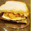 yume2255's cooksnap of when they made めんたい卵サラダときゅうりのサンドイッチ.