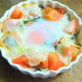 ぺこさや's cooksnap of when they made ほうれん草のエッグチーズ焼き❤.