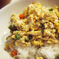 もふもん's cooksnap of when they made やさしい～♪炒り豆腐のお丼.