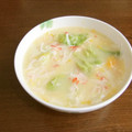 よちりん's cooksnap of when they made 簡単☆かにかまレタス中華風スープ.