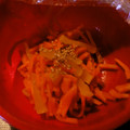 翔仁LOVE's cooksnap of when they made 人参とたくあんの胡麻酢和え.