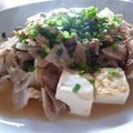 もみじこむぎ's cooksnap of when they made 豚バラ肉と豆腐の煮物.