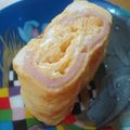 wonderfulworld's cooksnap of when they made お花見・お弁当にハムを巻いた玉子焼き.