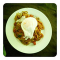 salymama's cooksnap of when they made いつもの焼きそばに目玉焼きのせ★.