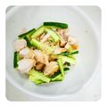 salymama's cooksnap of when they made 鶏胸肉と胡瓜のサラダ.