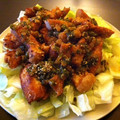 pieman18's cooksnap of when they made 揚げ豚のネギソース.