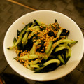 かーか＠'s cooksnap of when they made 簡単☆きゅうりとわかめの胡麻和え.