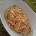 niccoro's cooksnap of when they made 生クリーム&牛乳を使わないカルボナーラ.