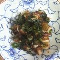 サーフブレイド's cooksnap of when they made 長葱おかか炒め.