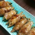 ひなっちち's cooksnap of when they made にらとえのきの豚肉巻き巻き.