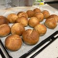 Amerixx's cooksnap of when they made バジルのパン.