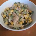 monjasoba's cooksnap of when they made きゅうりとツナとコーンのサラダ✿.