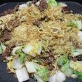 ☆A＆Ｈ☆'s cooksnap of when they made 温まるよ！しょうが味♥牛肉の焼きうどん.