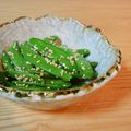 つちかな's cooksnap of when they made さやorスナップえんどうのナムルゥ～☆.